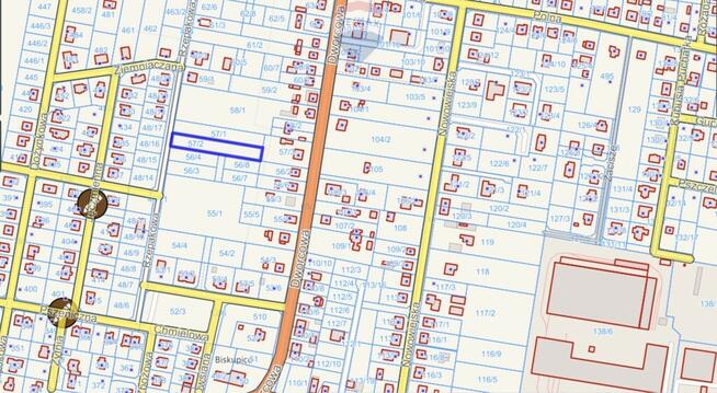 Na sprzedaż działka mieszkaniowo-usług. Biskupice