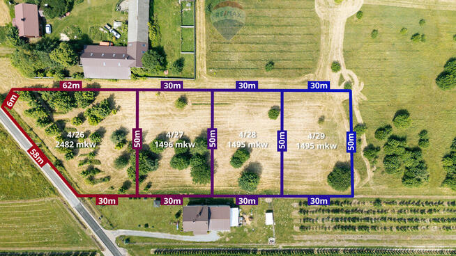 Działka 4/16 Nowina - Przęsławice