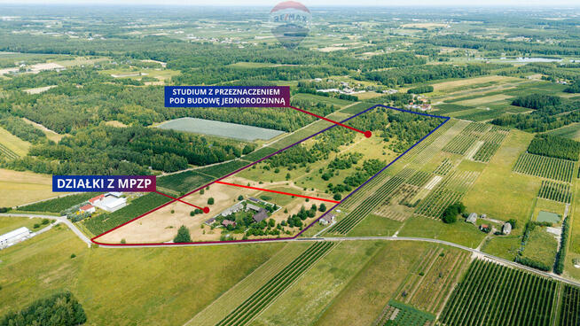 Działka 3479 m2 pod Warszawą