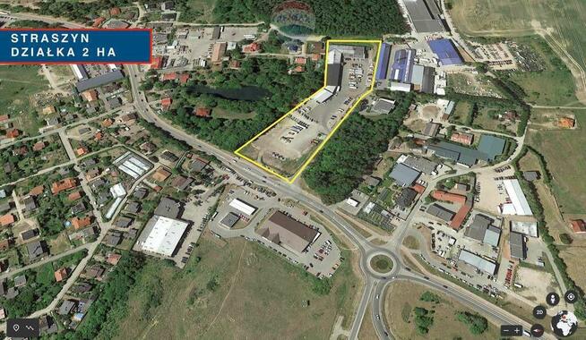 Działka inwestycyjna przy obwodnicy Trójmiasta.