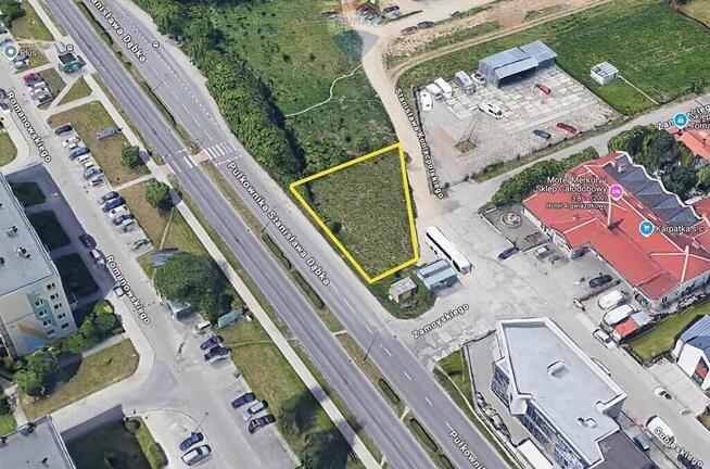 Działka usługowa z MPZP.