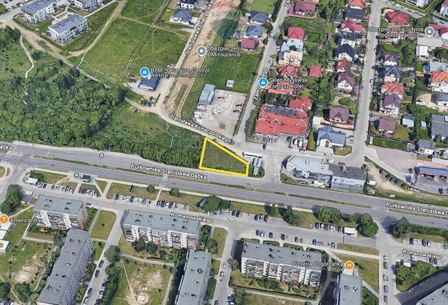 Działka usługowa z MPZP.
