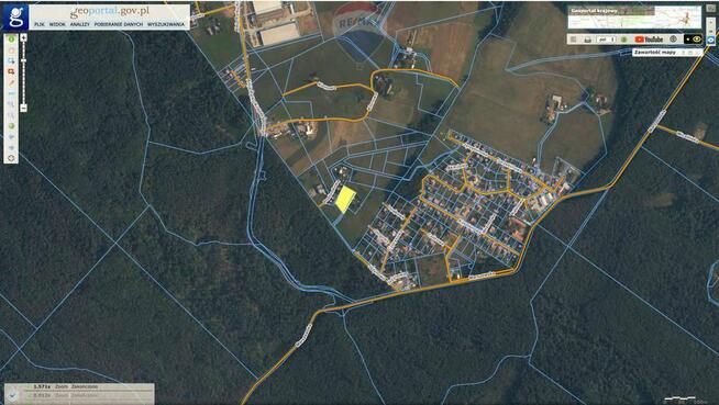 Działka budowlana z warunkami zabudowy