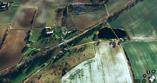 Działka rolna 1 ha w woj. pomorskim.