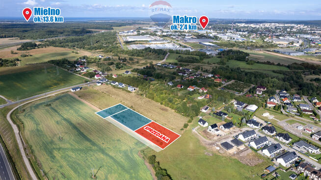 Działka 1000 m², Koszalin z wydanymi WZ!