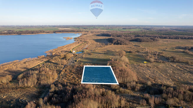 Atrakcyjna działka 150 m od jeziora Jamno!