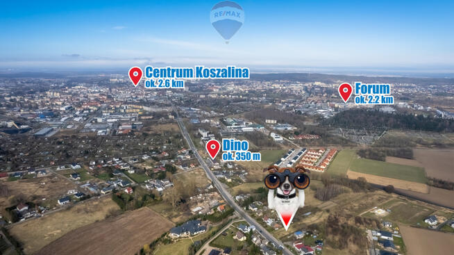 Atrakcyjna działka budowlana w Koszalinie