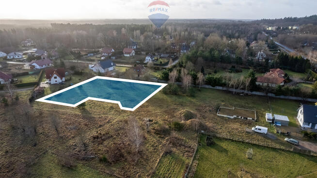 Działka budowlana Chłopska Kępa z WZ