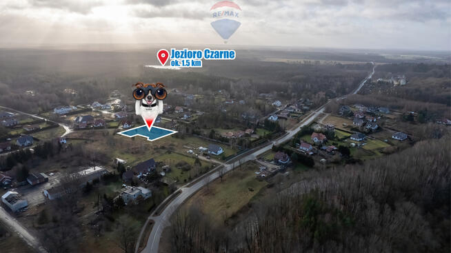 Działka budowlana Chłopska Kępa z WZ