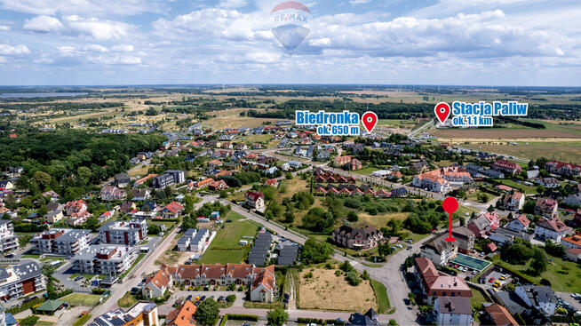 Dom w Rewalu: 450 m od plaży!