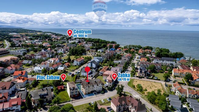 Dom w Rewalu: 450 m od plaży!