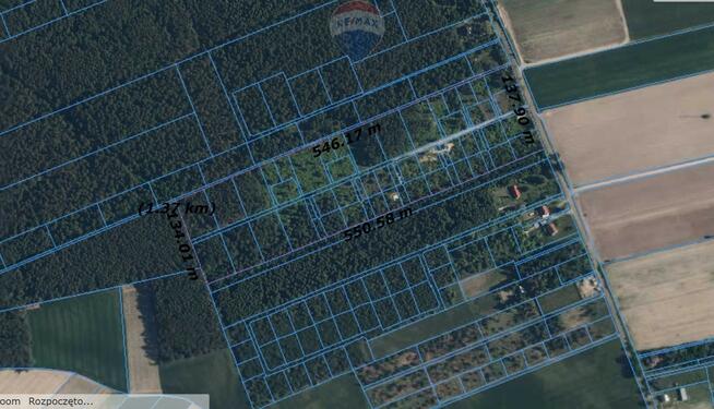 Działki z wydanymi warunkami zabudowy w Ludwikowie