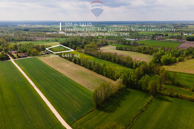 Działka 6445 m2 w Besiekierzu Rudnym