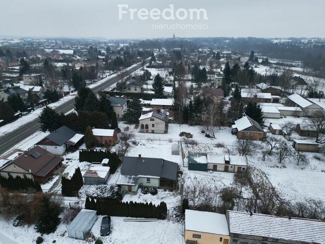 Dom na bardzo dużej działce