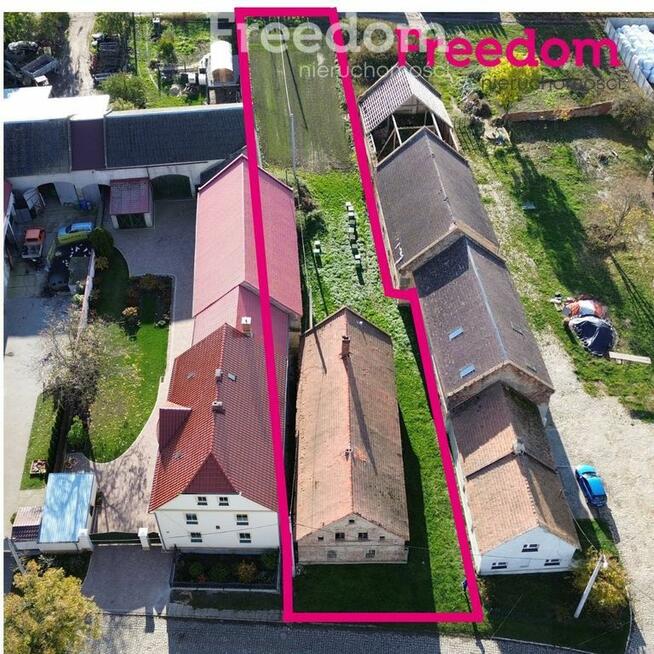 Dom i działka budowlana z możliwością rozbudowy