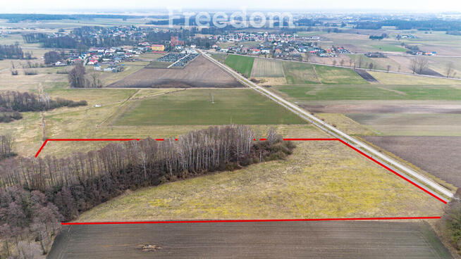 Działka we wsi Płonka Kościelna przy rzece Awissa