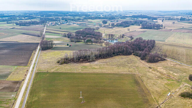 Działka we wsi Płonka Kościelna przy rzece Awissa