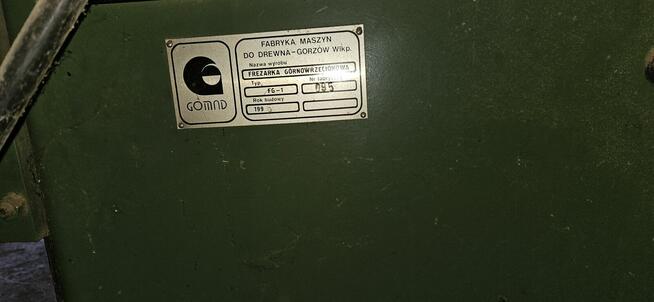 Frezarka Górnowrzecionowa gomad fg1