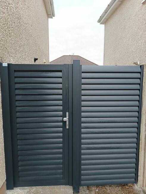 Bramy Aluminium ogrodzenia panelowe