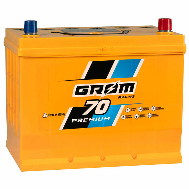 Akumulator Grom Racing 70Ah 620A Japan P+