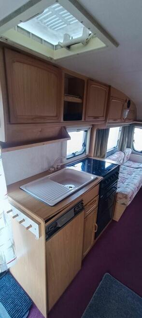 Przyczepa kempingowa Bailey Ranger 2000r ciepła woda namiot