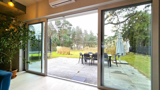 Nowoczesny, z klimatyzacją, rekuperacją, 2 garażami