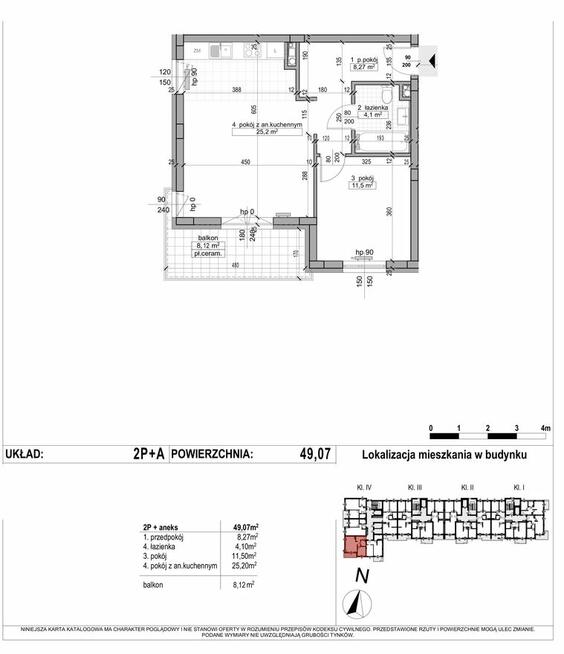 2 pokoje w widokiem na Rzeszów / Deweloperski