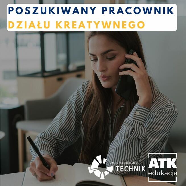 Pracownik działu kreatywnego