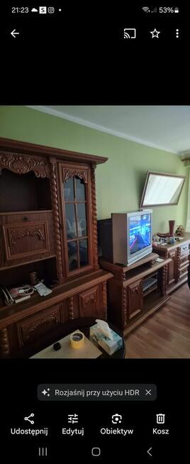 Sprzedam stolik rtv stylowy fronty dębowe