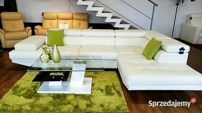 NAROŻNIK nowoczesny 310x206cm! Funkcja spania + pojemnik