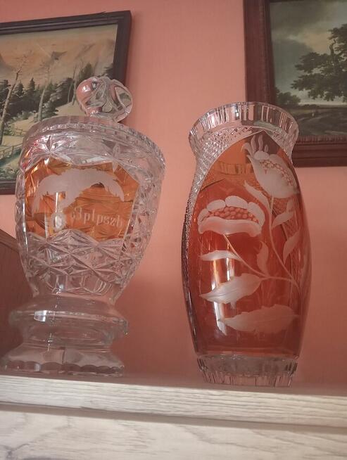 Dwu kolorowe krysztaly