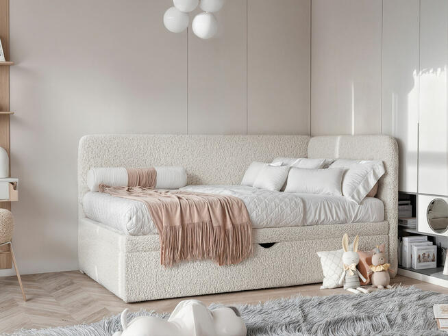 Łóżko dziecięce EVEREST 100x200 z szufladą na pościel