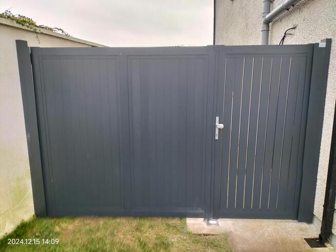 Bramy Aluminium ogrodzenia panelowe