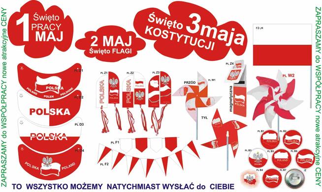 Kotylion narodowy, rozeta, kokarda