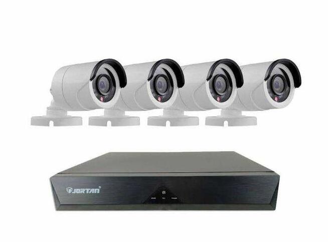 Zestaw 4 kamer do monitorowania