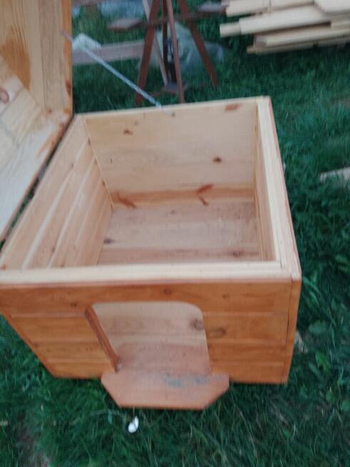 Buda dla psa ocieplana