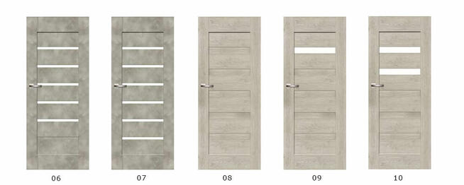 Drzwi z Montażem wewnętrzne i zewnętrzne