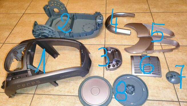 Zelmer CERES Typ.VC3300.0SK - odkurzacz części !