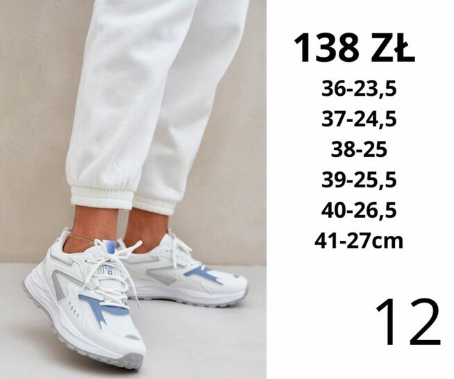 Buty damskie sportowe