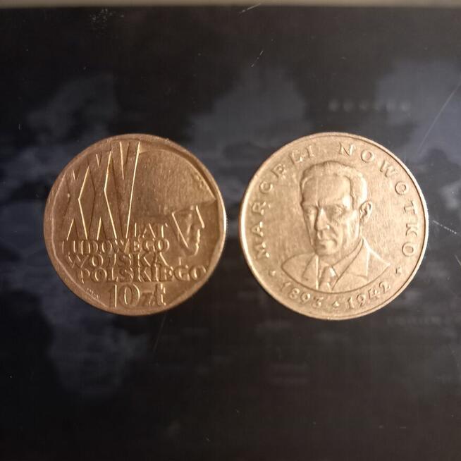 20zł M.Nowotko 1976 10zł XXV lat wojska PRL 1968