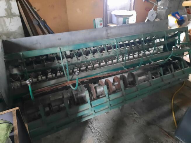 maszyna do produkcji mat wiklinowych