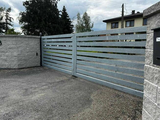 Brama 4m + Furtka 1m – Nowoczesne i Solidne Rozwiązanie