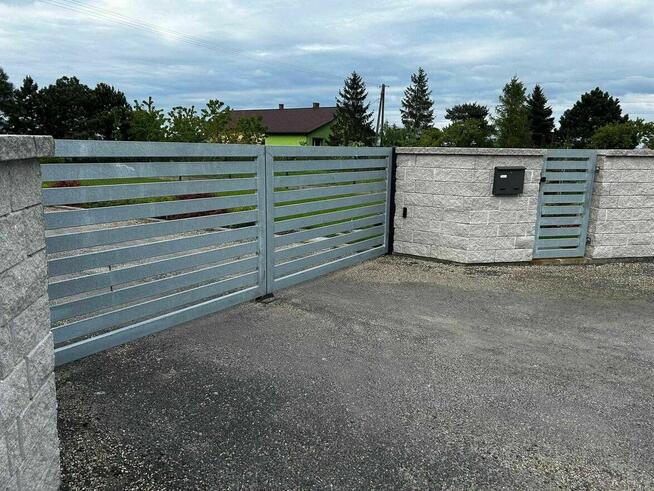 Brama 4m + Furtka 1m – Nowoczesne i Solidne Rozwiązanie