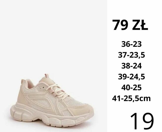 Buty damskie sportowe