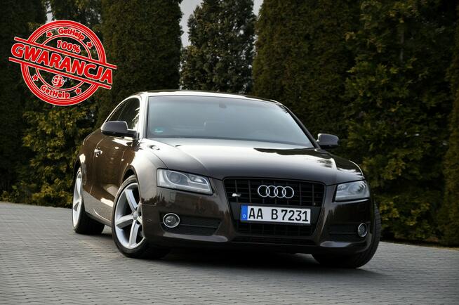 Audi A5 2.0T(180KM)*2xS-Line*Bi-Xenon*Led*Navi*Skóry*Parktronik*Alu18"FULL