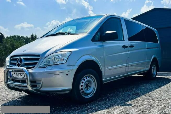 Mercedes Vito *Bezwypadkowy, Serwisowany, Zarejestrowany, 4x4, 8 osobowy, fv23%*