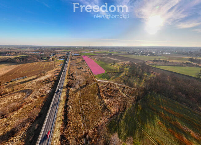 Działka usługowa Śrem koło obwodnicy