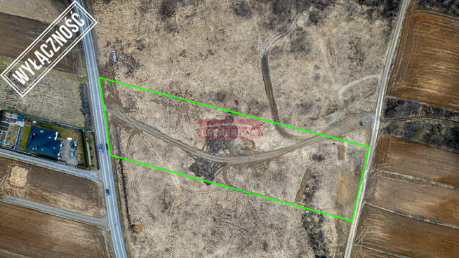 Działka zagrodowa Kocmyrzów, Wysiołek Luborzycki