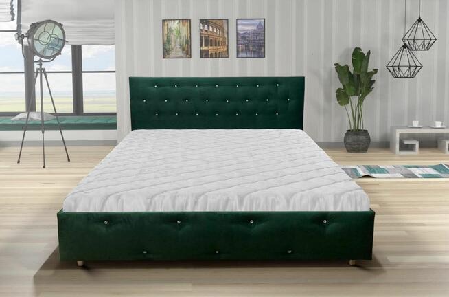 Łóżka sypialniane, tapicerowane