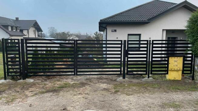 Brama 4m + Furtka 1m – Nowoczesne i Solidne Rozwiązanie